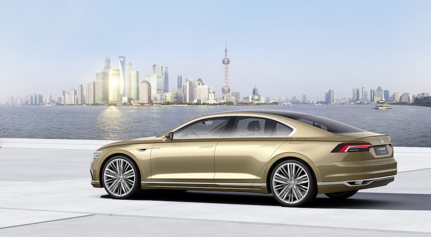 Volkswagen C Coupé GTE in wereldpremière op Auto Shanghai 2015