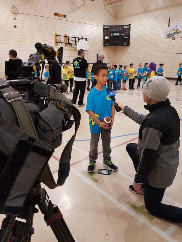 An important interview with Global Regina at Ecole Centennial Community School
