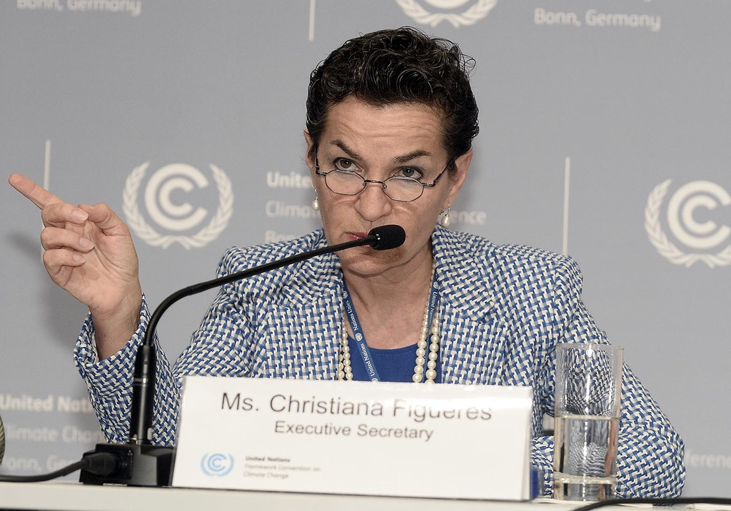 Christiana Figueres, secrétaire générale de la CCNUCC