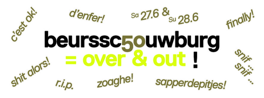 Over & Out - za. 27 & zo. 28 juni - definitieve line-up en timing