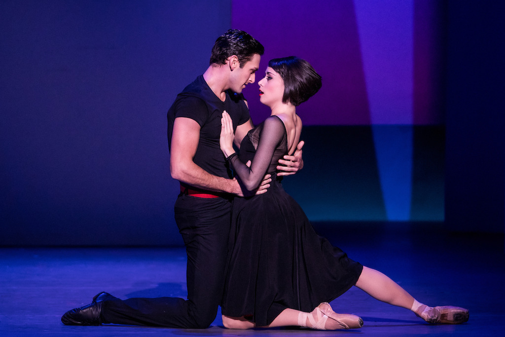 Garen Scribner and Sara Esty in An American in Paris. Photo by Matthew Murphy