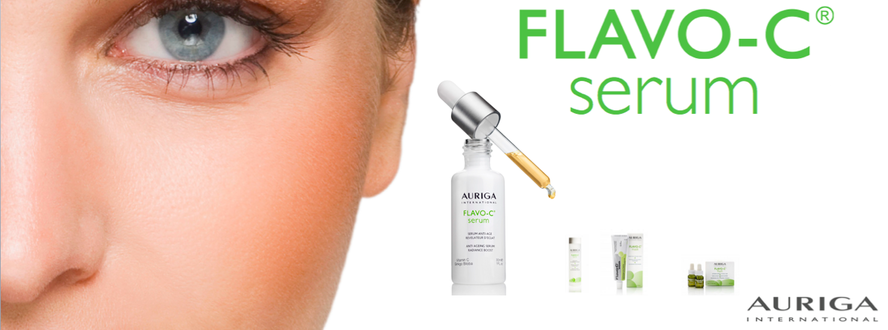 Auriga, het 1ste Belgische dermocosmetische merk, viert de 15de verjaardag van haar anti-agingsserum FLAVO-C®