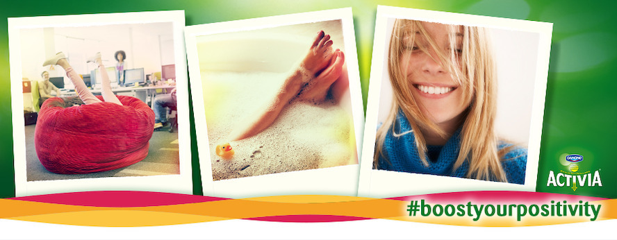 Activia & bloggers zetten schouders onder positieve maand #boostyourpositivity