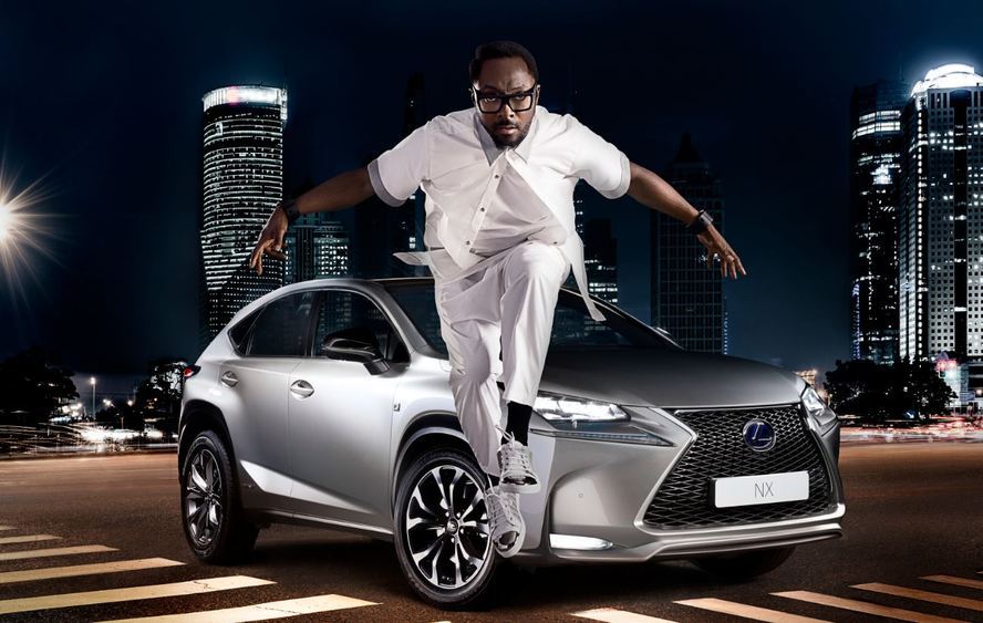 WILL.I.AM WORDT GEZICHT VAN NIEUWE LEXUS NX-CAMPAGNE