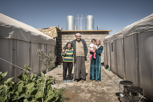 Kawergosk Refugee Camp, Erbil, Iraq March 2015 © Better Shelter