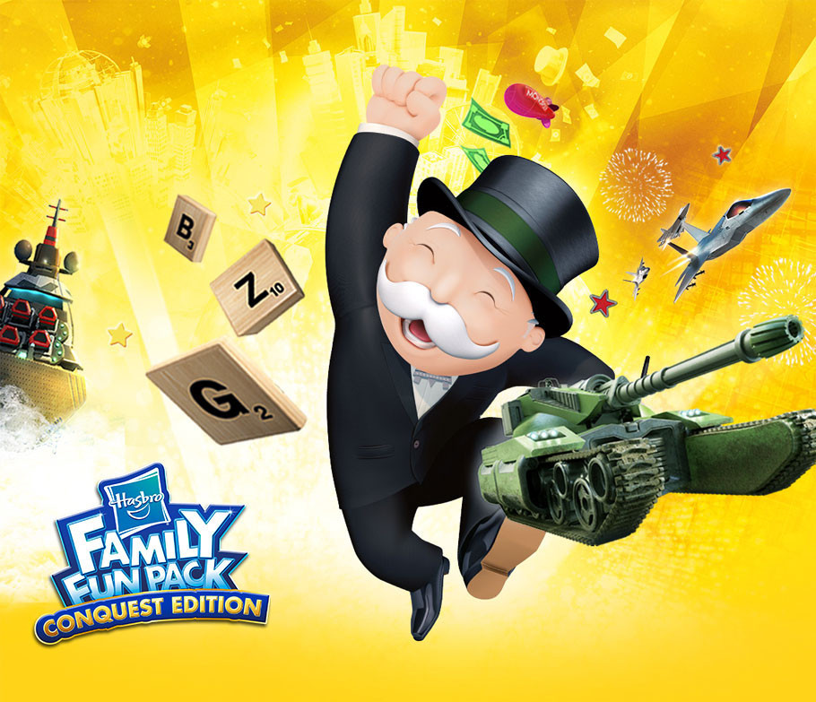 LA CONQUEST EDITION DEL HASBRO FAMILY FUN PACK DE UBISOFT® YA ESTÁ DISPONIBLE
