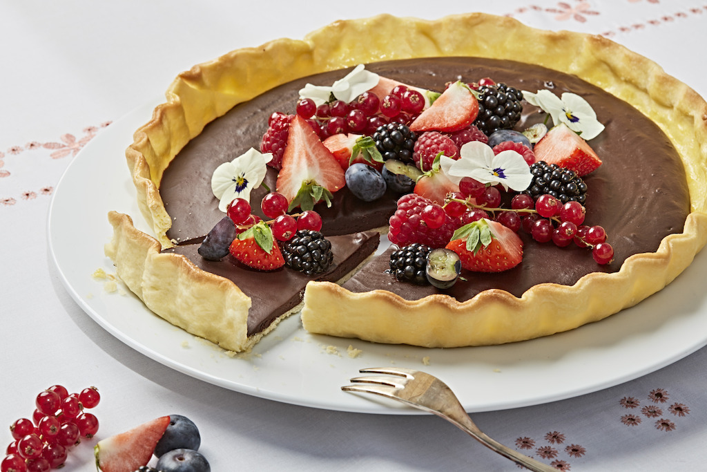 Herta - Tarte chocolat et fruits rouges