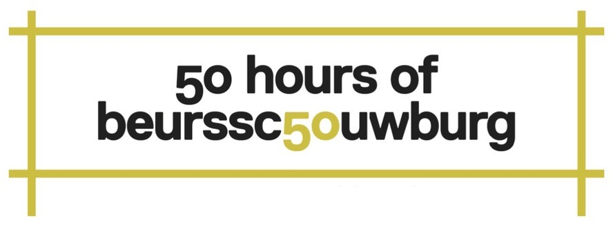 Invitation: 50 hours of Beursschouwburg. A non-stop start