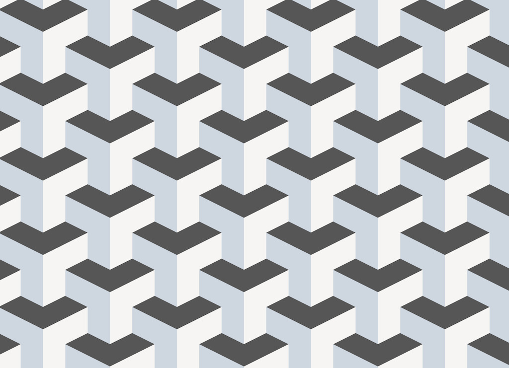 Giants Causeway | <br/>Abstract Cube Flooring