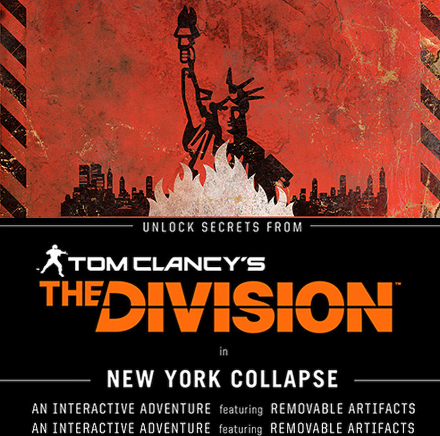 Chronicle Books y Ubisoft® unen sus fuerzas en la novela experimental Tom Clancy’s The Division™: New York Collapse