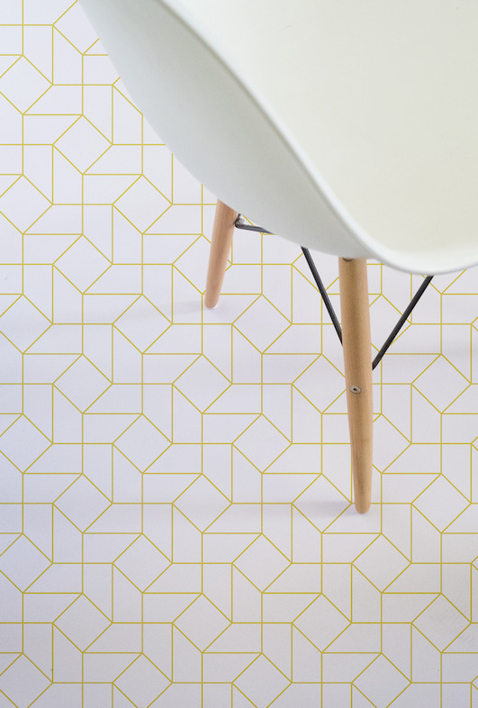 Octavius | <br/>Octagonal Line Pattern Flooring