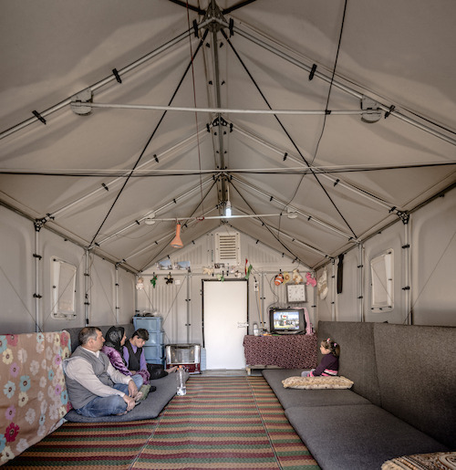 Kawergosk Refugee Camp, Erbil, Iraq March 2015 © Better Shelter