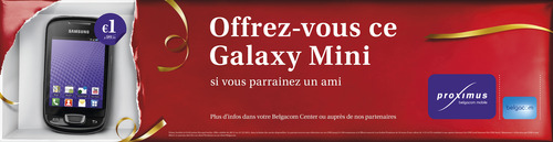 Outdoor - Promo smart phone Samsung Galaxy Mini