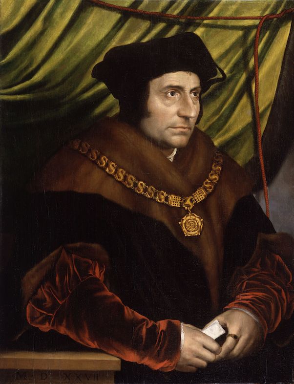 'Auf der Suche nach Utopia' © © Nach Hans Holbein der Jüngere, Porträt des Thomas Morus, 1527. National Portrait Gallery, London.