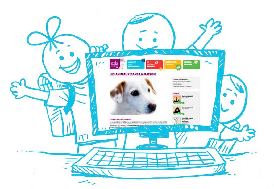 www.gaiakids.be : GAIA lance son nouveau site pour les jeunes de 7 à 77 ans