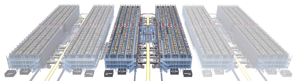 The flexible layout allows further extension options during live operation.