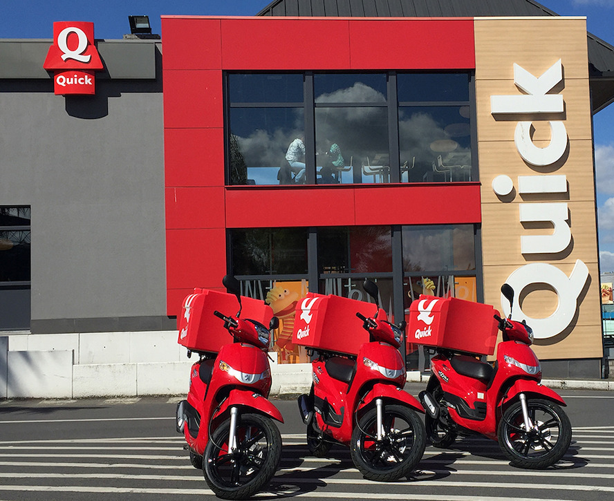 Quick des livraisons à domicile à BerchemSainteAgathe Retail