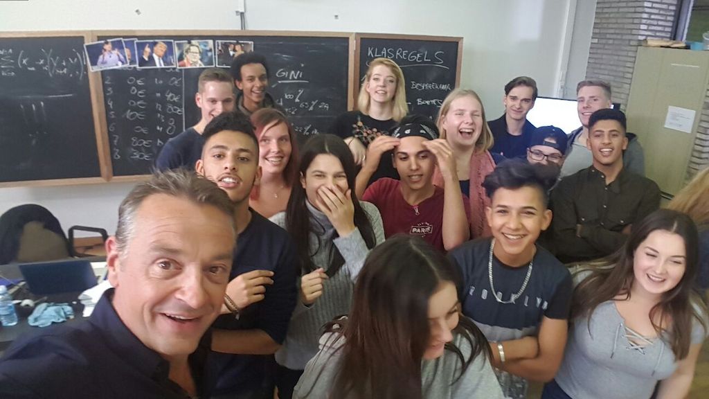 De klas met Tom Waes (c) VRT