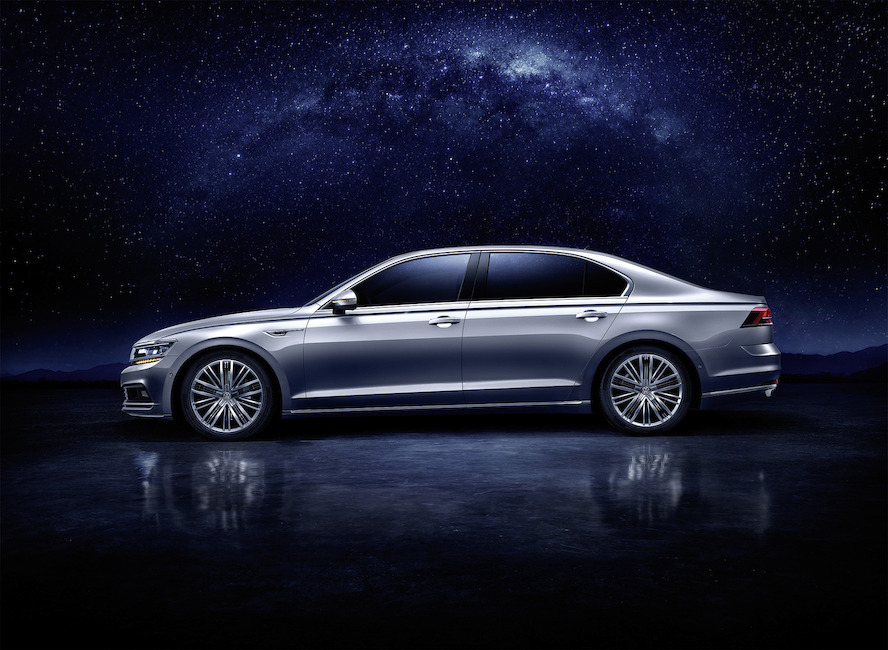 Présentation en première mondiale de la Volkswagen Phideon