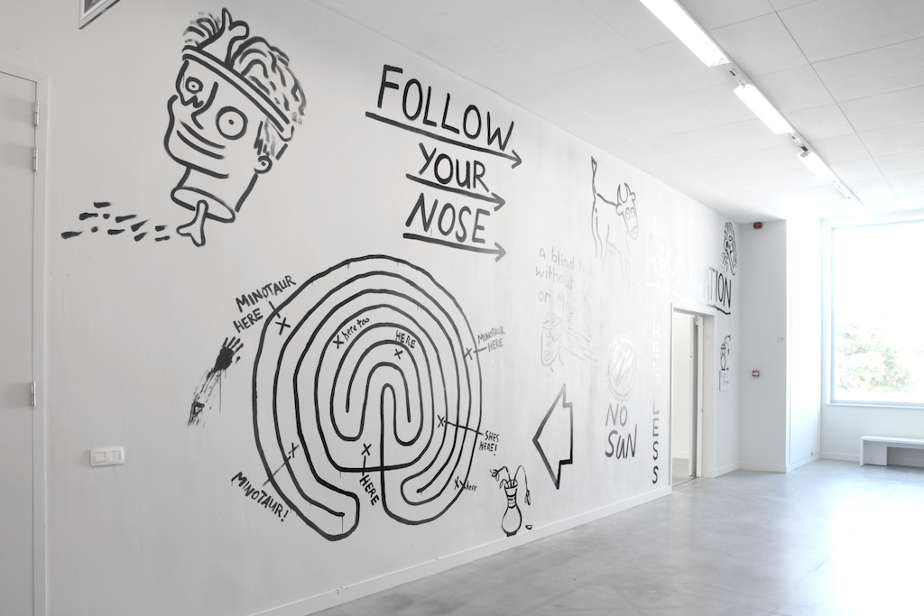 View of Mary Reid Kelley’s exhibition at M – Museum Leuven | Photo (c) Dirk Pauwels
