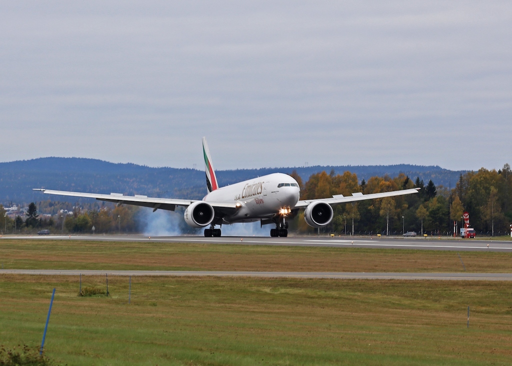 Emirates SkyCargo Weekly Freighter Service to Oslo Photo: Avinor Oslo Airport