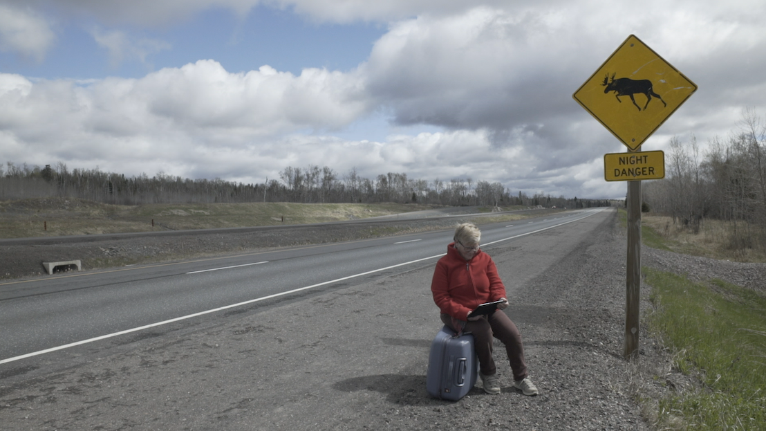 mortierbrigade stuurt een omaatje naar the middle of nowhere voor BVN.