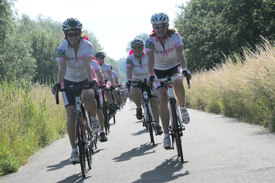 Bike for Think-Pink Challenge 2016