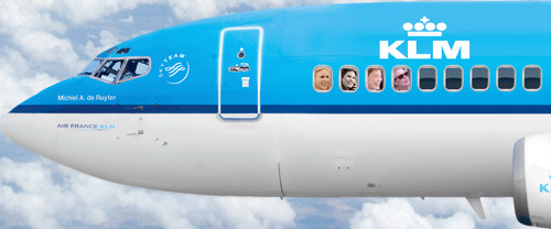 Met zijn viertjes op reis