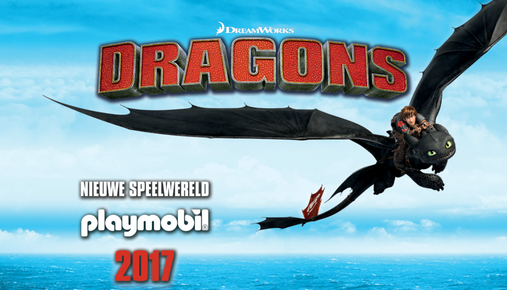 PLAYMOBIL-AVONTUREN IN DE LUCHT MET ‘HOE TEM JE EEN DRAAK’-SPEELSETS