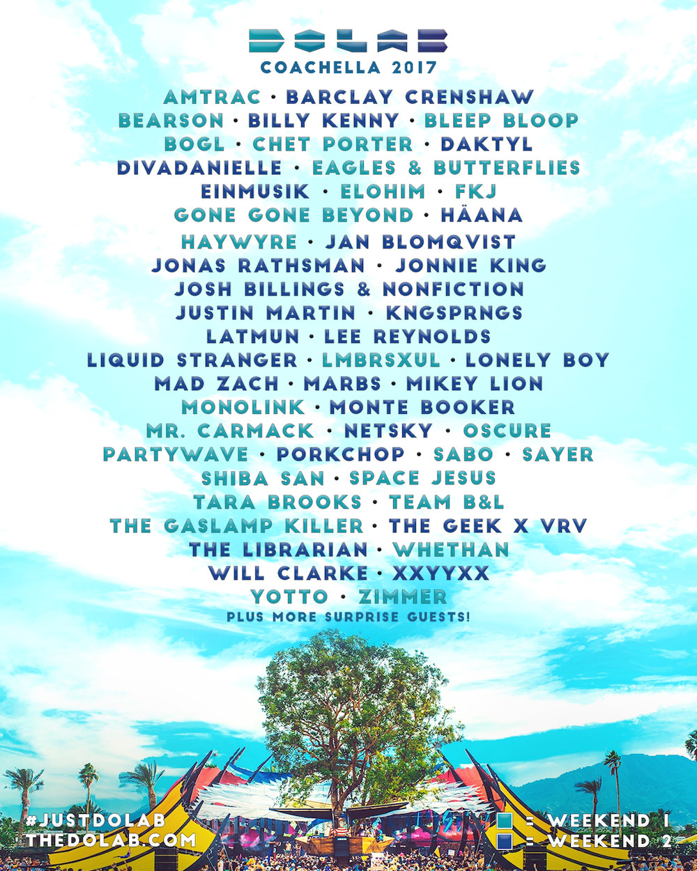 Do LaB Unveils Musical Lineup for Stage at Coachella Valley Music and Arts Festival