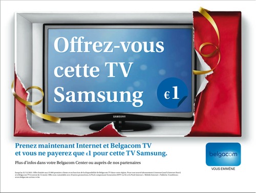 Newspaper - Promo écran plat Samsung