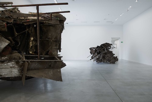 Peter Buggenhout, The Blind Leading The Blind #68, 2015 | The Blind Leading The Blind #67, 2014<br/>M – Museum Leuven, 2015<br/>Photo: Dirk Pauwels
