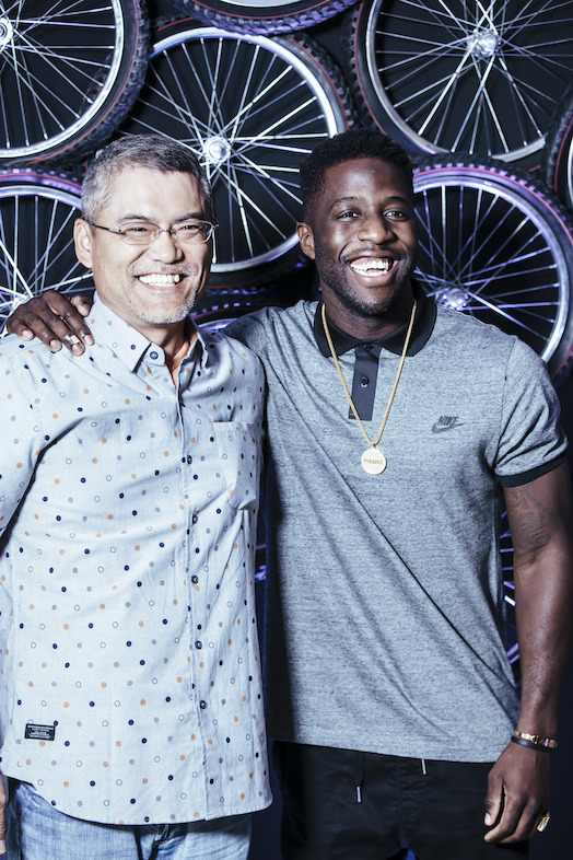Itoh Shigenori y Nigel Sylvester