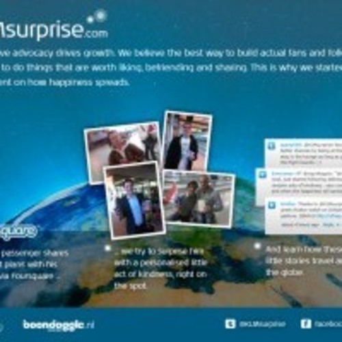 KLMsurprise at a glance.