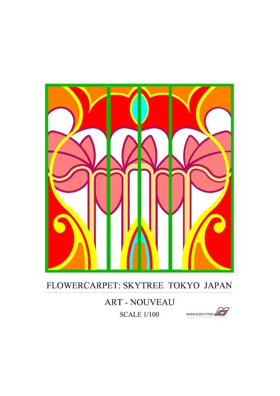 Tapis de fleurs @Skytree