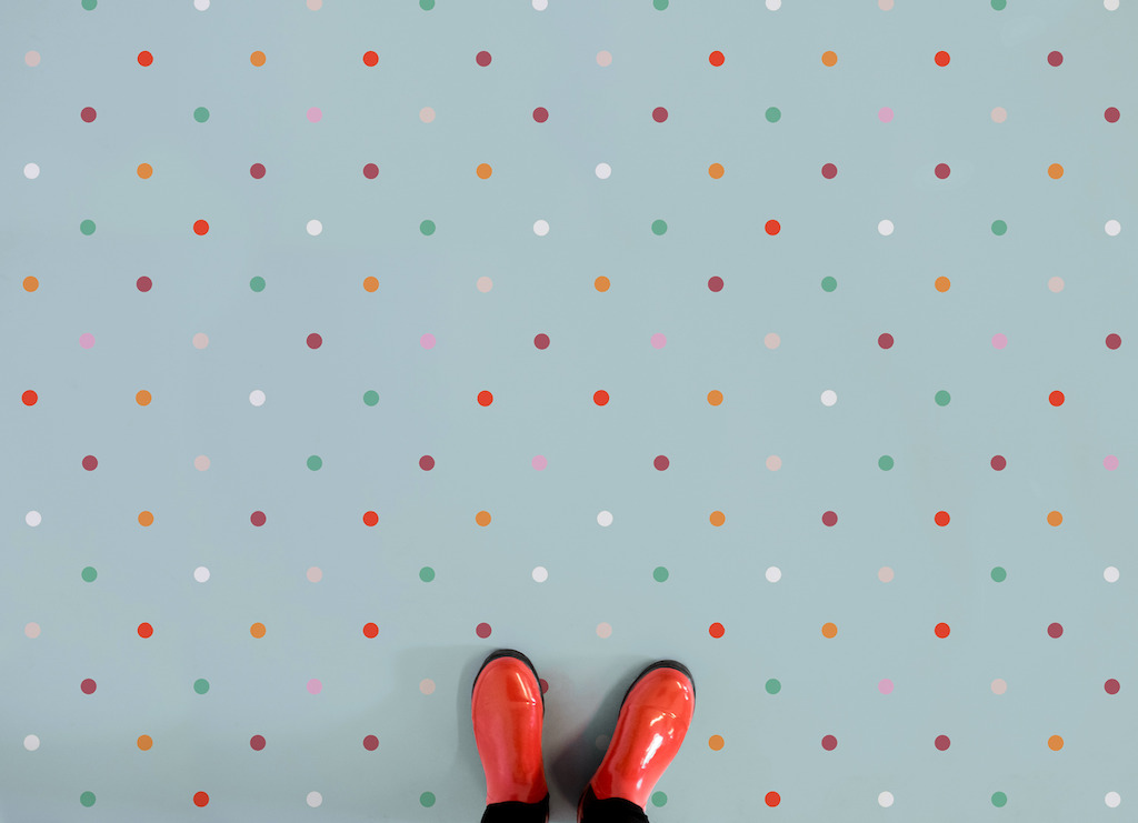 Polka | <br/>Polka Dot Vinyl Flooring