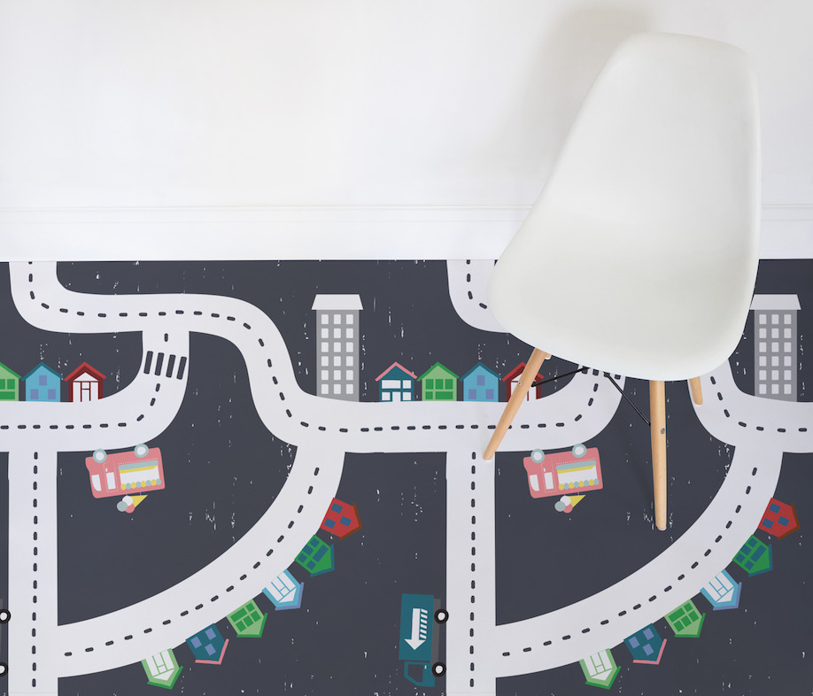 Fargo | <br/>Kids Town Map Flooring