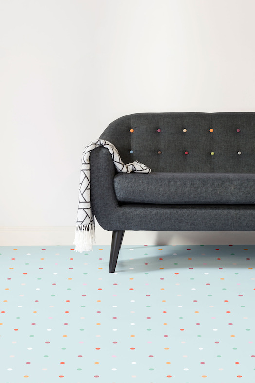 Polka | <br/>Polka Dot Vinyl Flooring