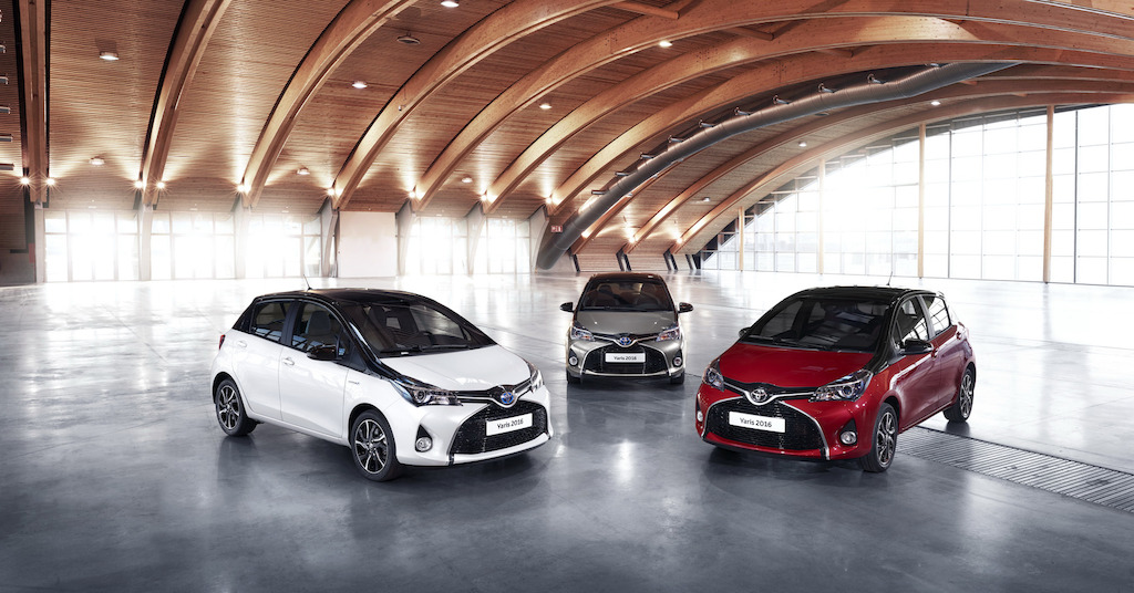 Toyota Yaris Two-Tone