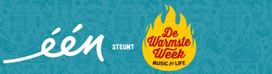 Eén steunt De Warmste Week van Music for Life