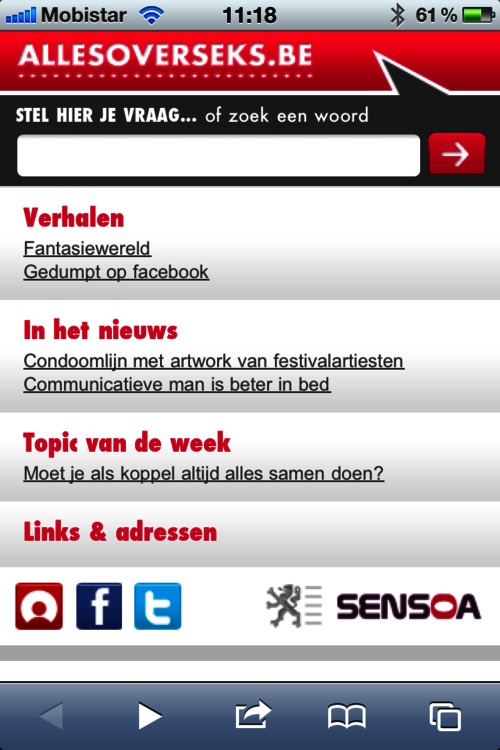 Mobiele site