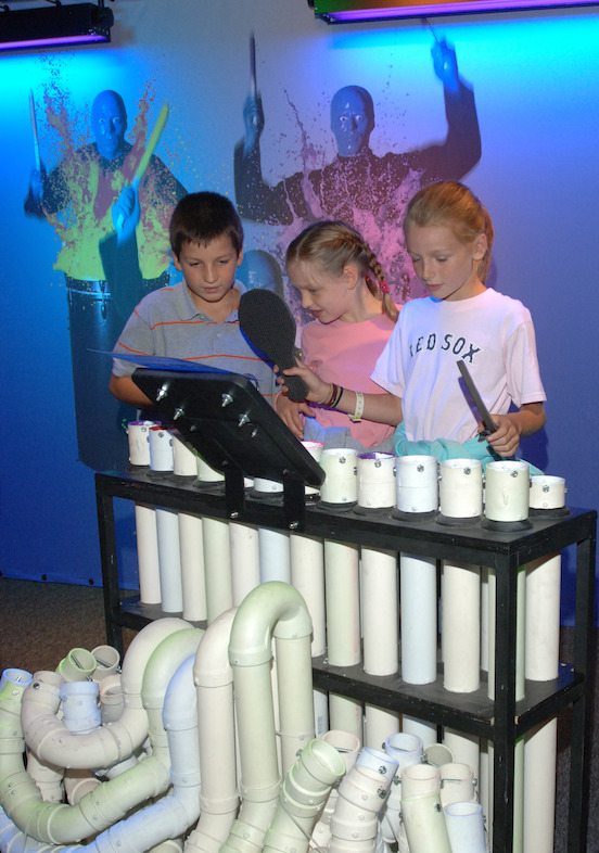 PVC Station (Photo Credit: Boston Children's Museum)