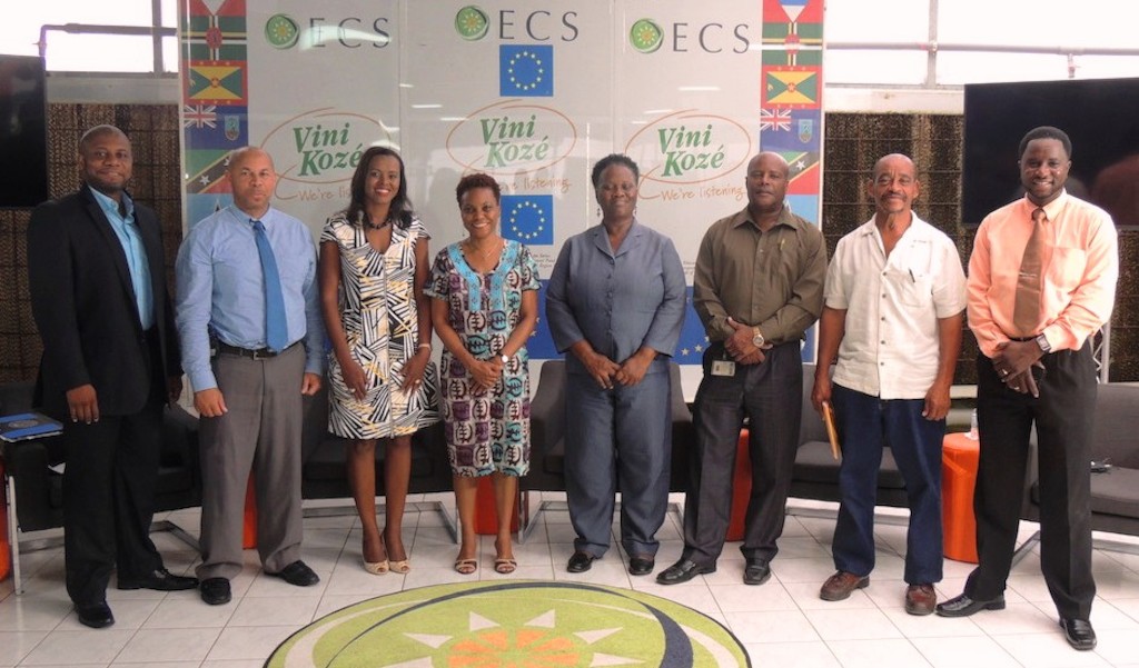 Panellists at the Vini Koze Forum on Agriculture in St. Lucia.