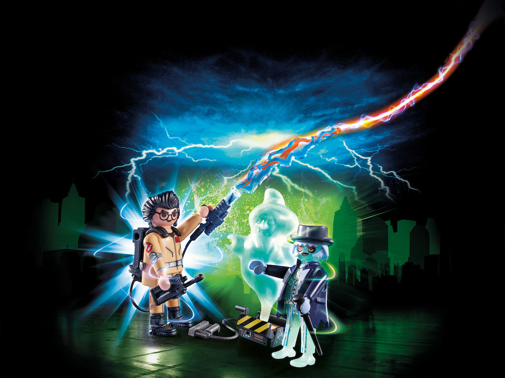 Ghostbusters™. Vanaf midden mei in de winkel. Voor spokenjagers vanaf 6 jaar.