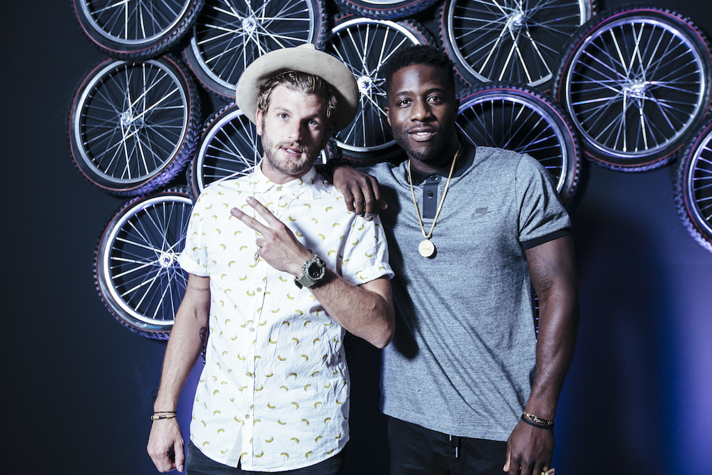 Djeko y Nigel Sylvester