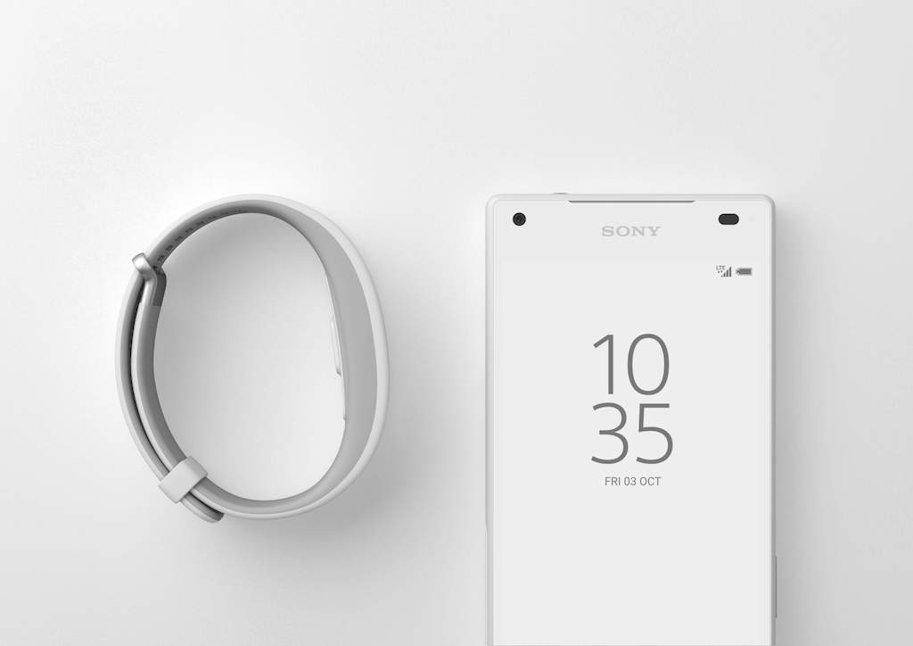 Z5 Compact White & SmartBand 2