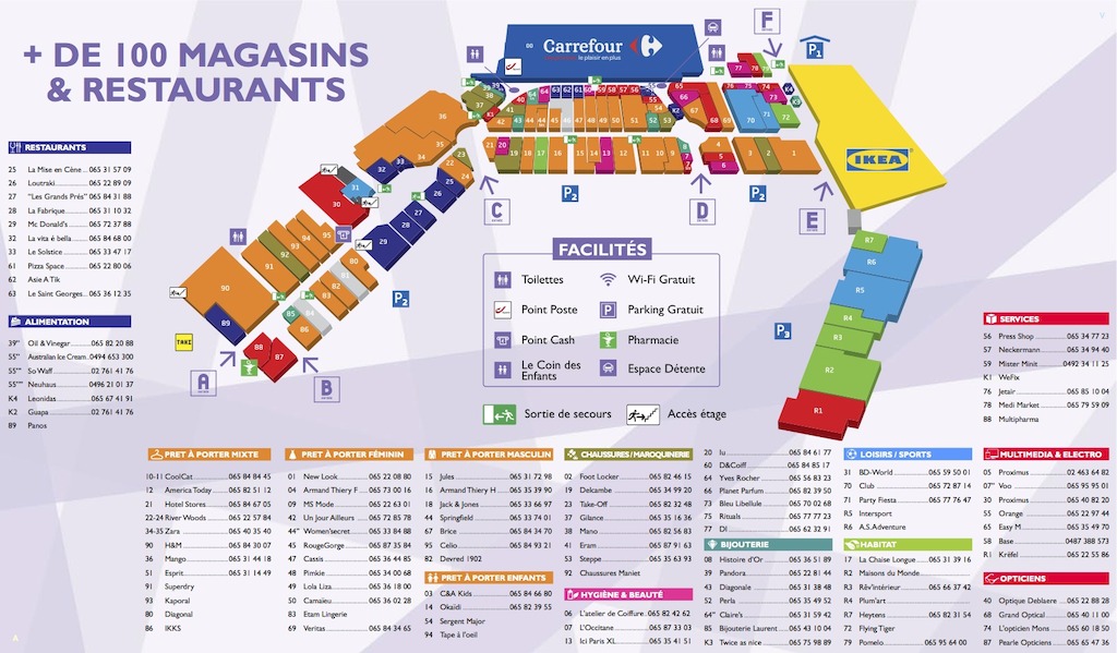 Plan - Les Grands Prés