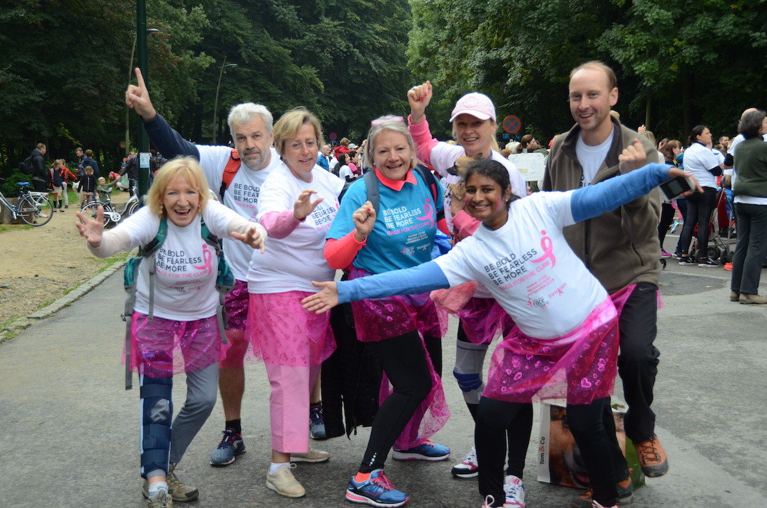 Recordeditie van de Race for the Cure Brussels: een sterk signaal tegen borstkanker