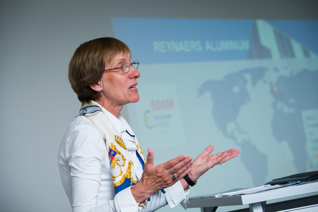 CEO Martine Reynaers