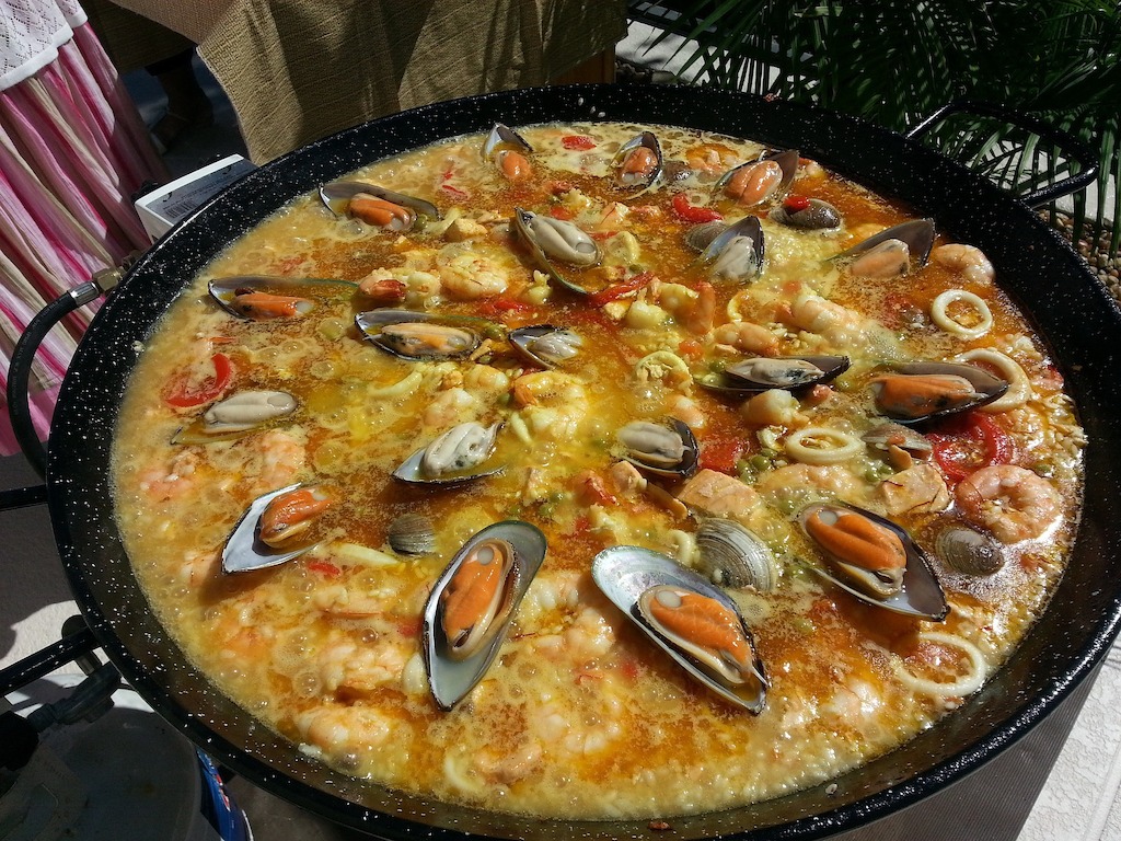 Spanish culture - Paella dish.